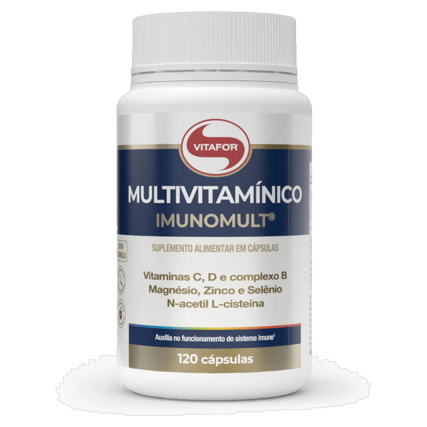 Multivitamínico Imunomult — 120 cápsulas
