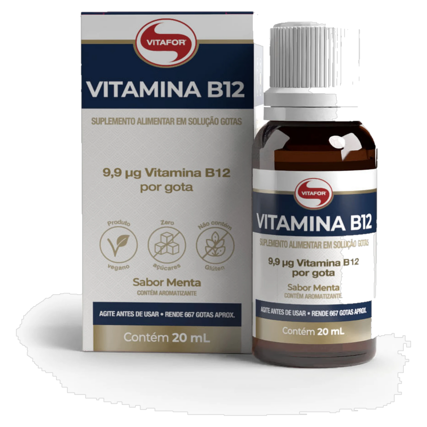 Vitamina B12: Suplemento com Metilcobalamina Gotas