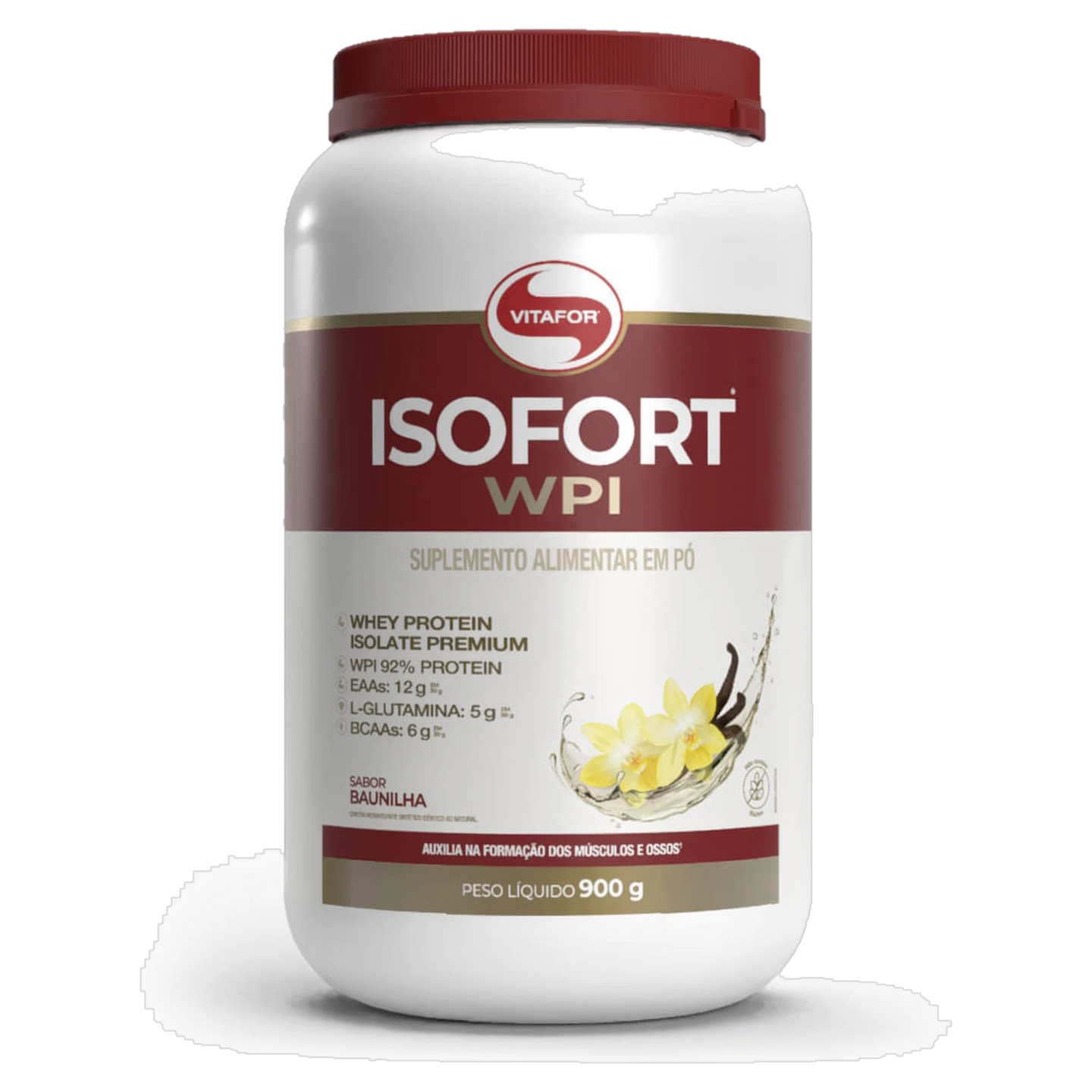 Isofort WPI: Whey Protein Isolado — Baunilha