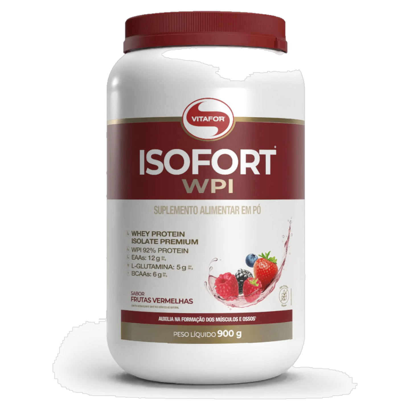 Isofort WPI: Whey Protein Isolado — Frutas Vermelhas