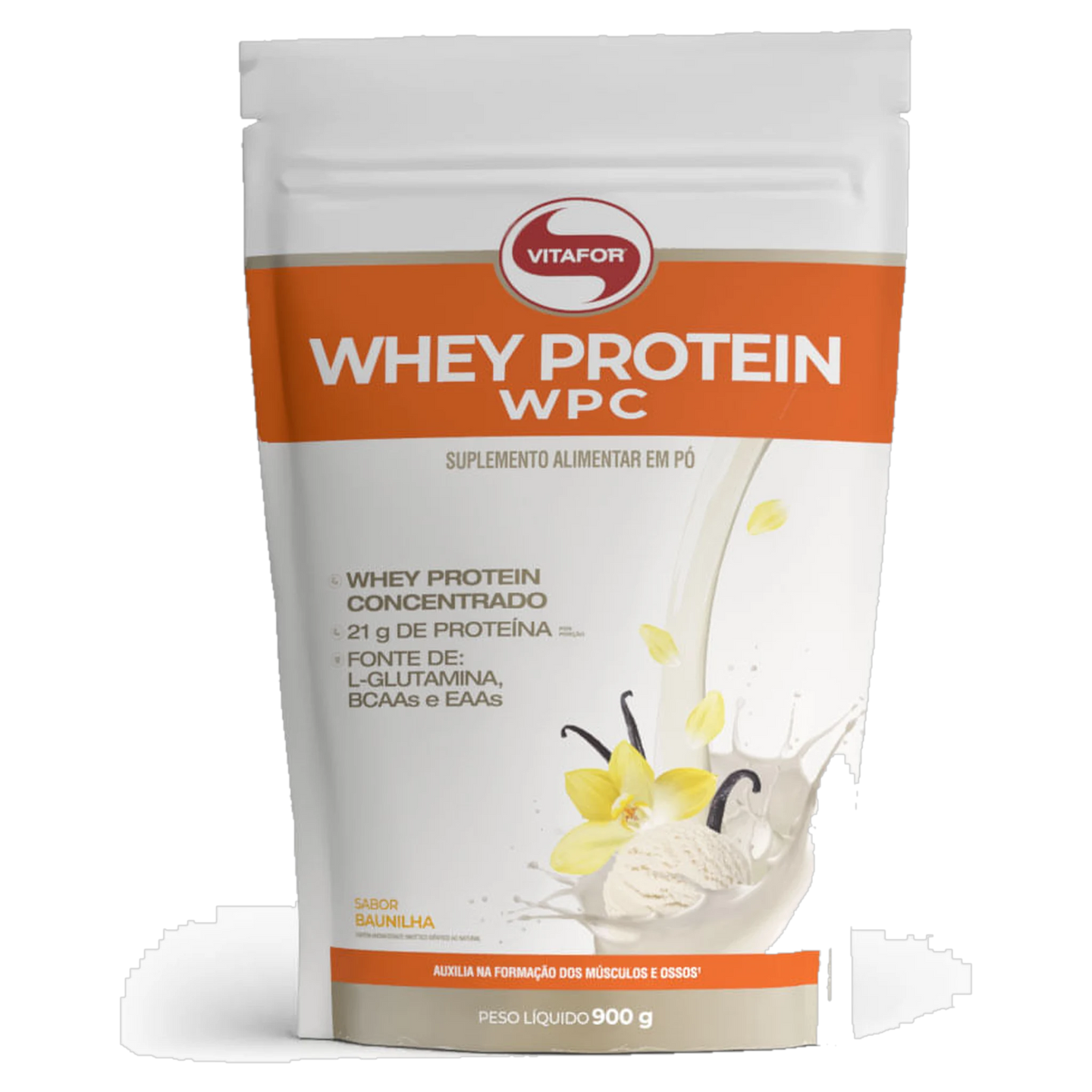 Whey Protein WPC Pouch — Baunilha