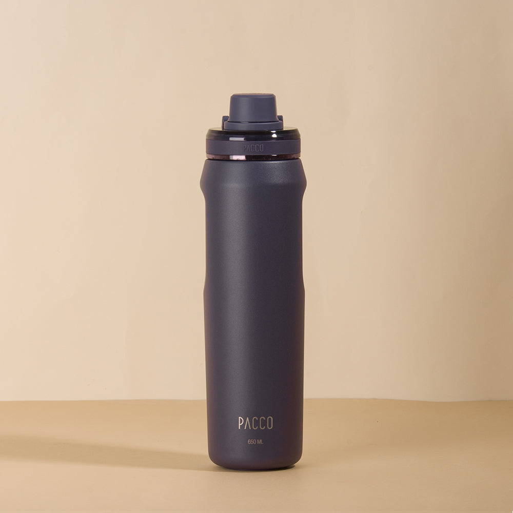 Garrafa Térmica Pacco Vyta 650 ml cor Açaí