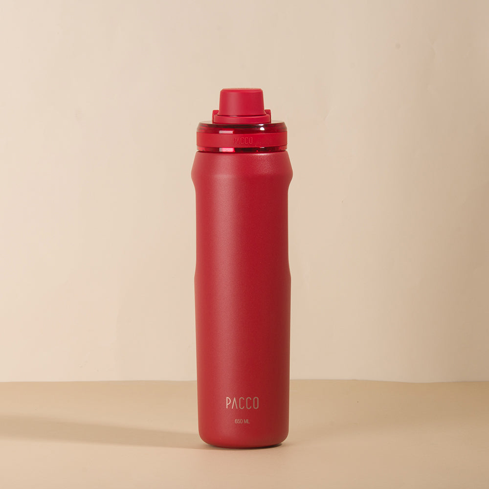 Garrafa Térmica Pacco Vyta 650 ml cor Pitanga