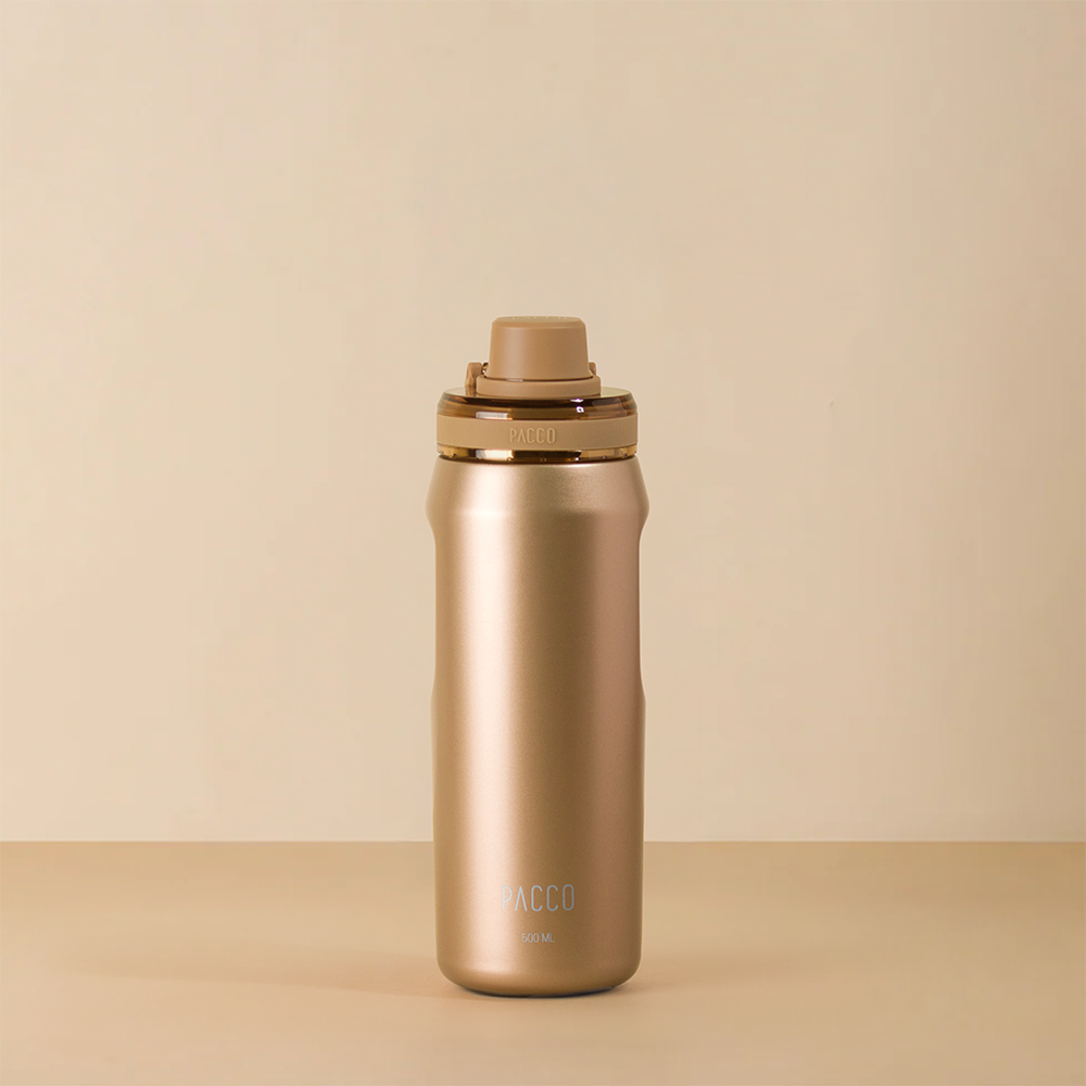 Garrafa Térmica Pacco Vyta 500 ml cor Bronze