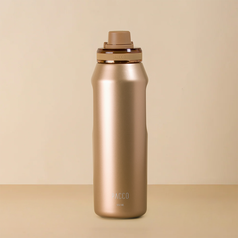 Garrafa Térmica Pacco Vyta 950 ml cor Bronze
