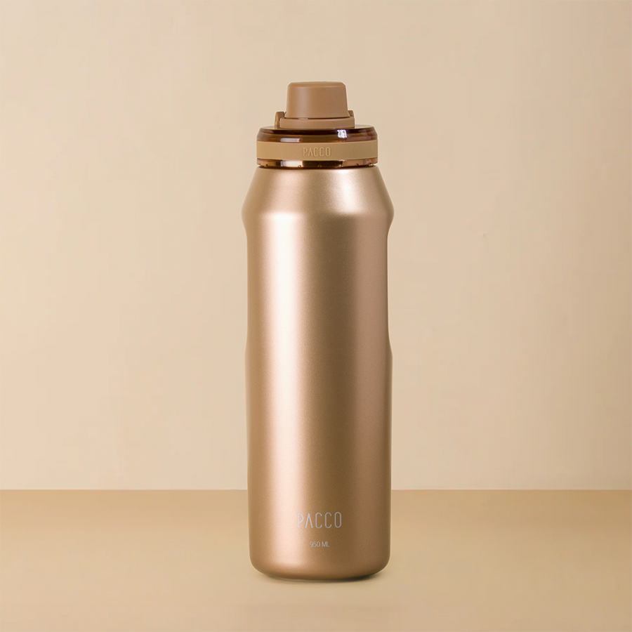 Garrafa Térmica Pacco Vyta 950 ml cor Bronze