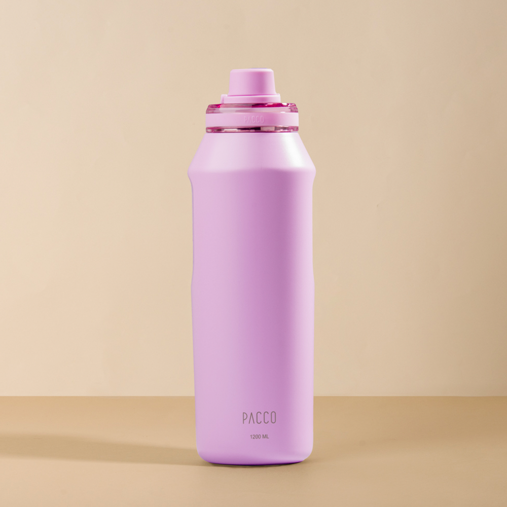 Garrafa Térmica Pacco Vyta 1,2 L cor Lilás