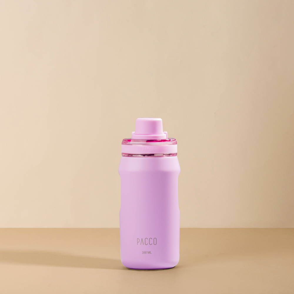Garrafa Térmica Pacco Vyta 350 ml cor Lilás