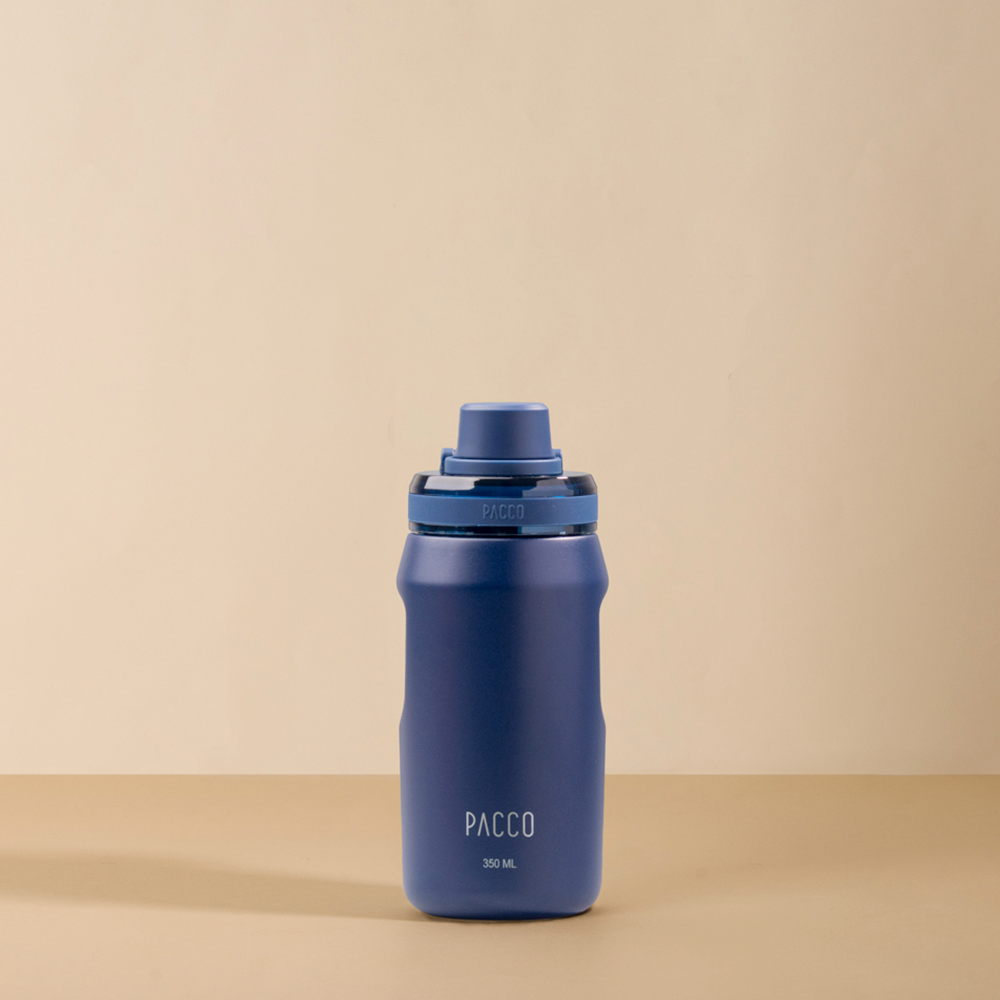Garrafa Térmica Pacco Vyta 350 ml cor Marinho
