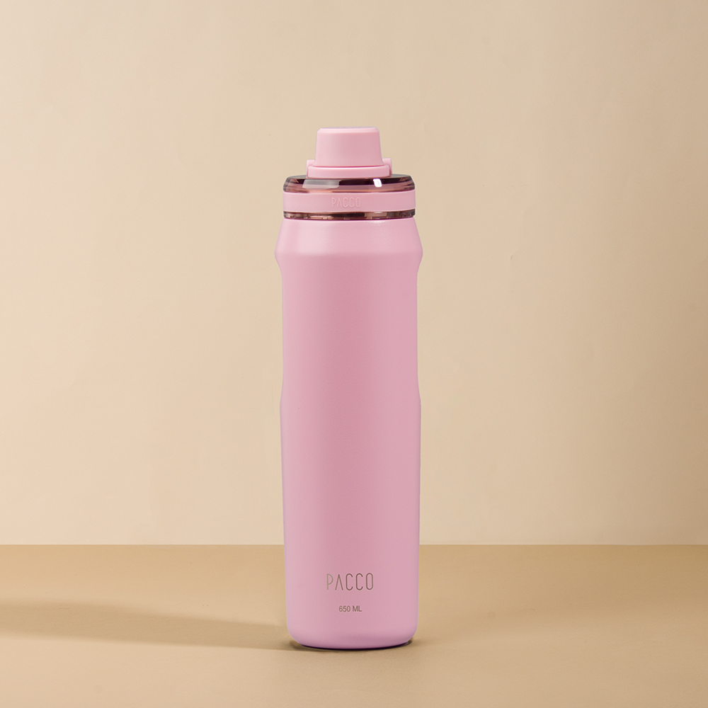 Garrafa Térmica Pacco Vyta 650 ml cor Sweet Rose