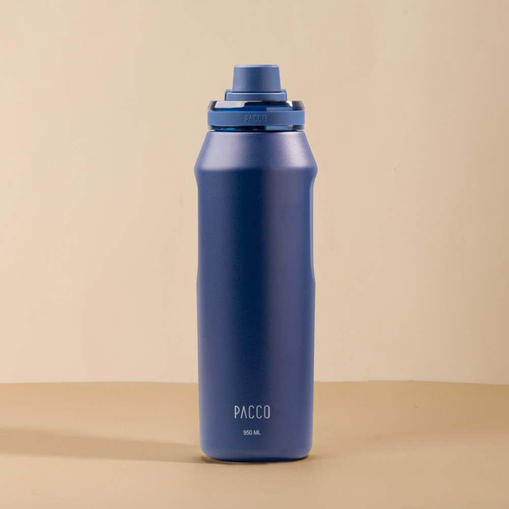 Garrafa Térmica Pacco Vyta 950 ml cor Marinho