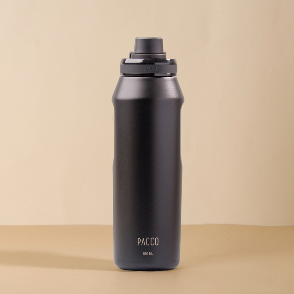 Garrafa Térmica Pacco Vyta 950 ml cor Preto