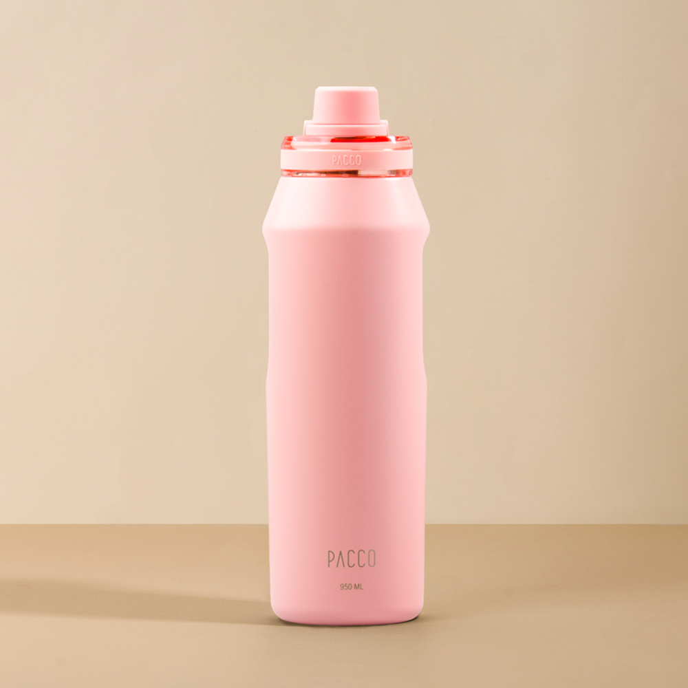 Garrafa Térmica Pacco Vyta 950 ml cor Rose
