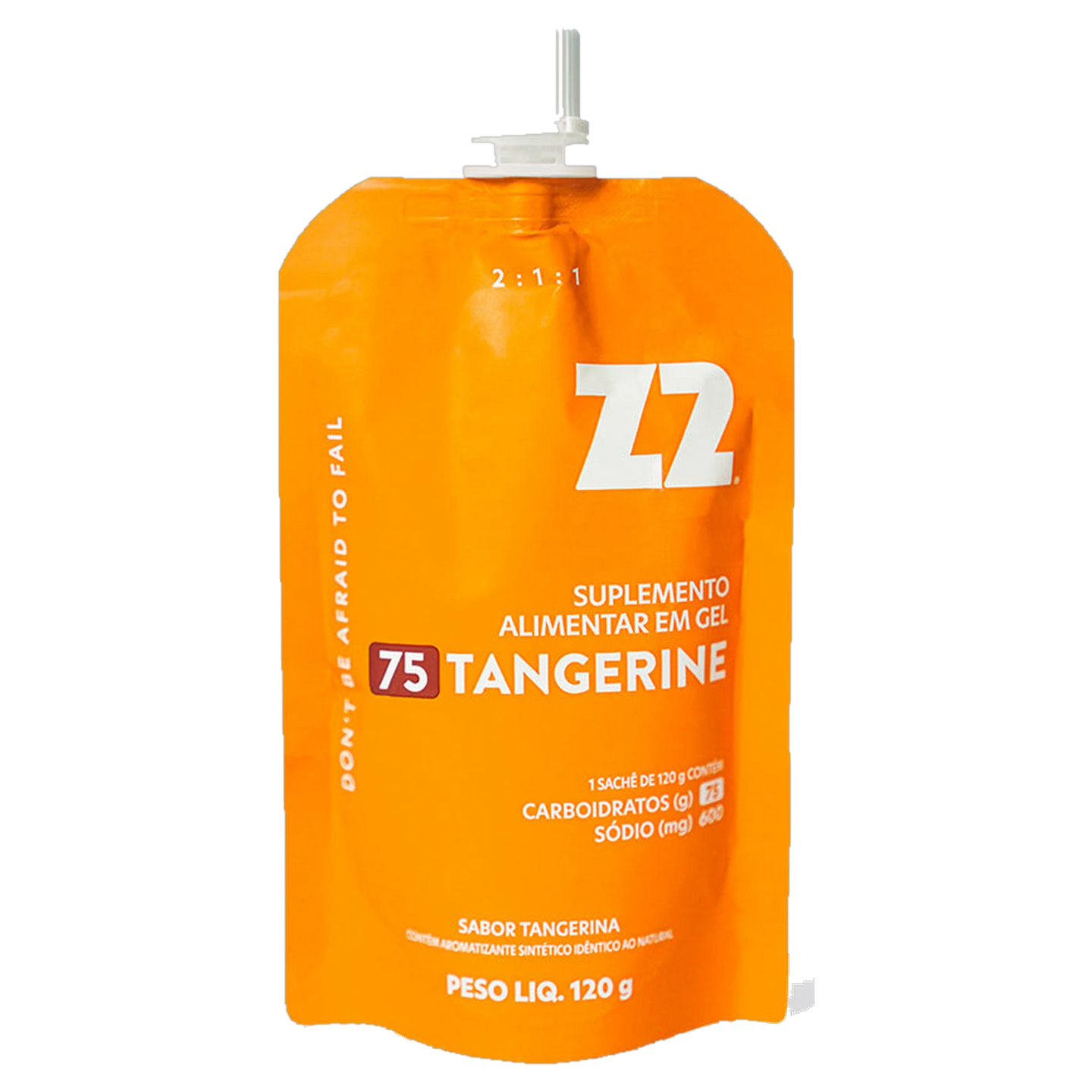 Energy Gel Z2 (flask 120g) — Tangerine